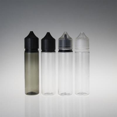 China 60ml Cosmetic ACP Bottles High Quality Plastic Screw Cap Recycled PET Bottles for sale