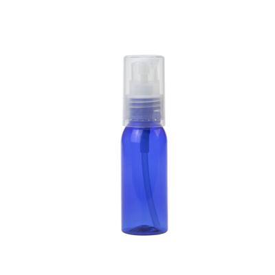 China Hot Selling Cosmetic 30ml PET Clear Plastic Empty Sanitizer Pump Bottles for sale