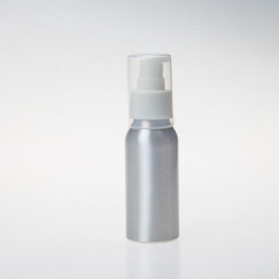 China Cosmetic Top Selling Aluminum Bottle With Pump Recycled Aluminum Bottle Aluminum Bottle for sale