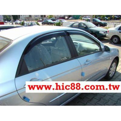 China Window deflectors for optimized air circulation inside the K14 car for sale