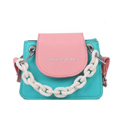 China Fashion Designer Mini Purse Low MOQ cross - body bag little girls bolsos children's mini purse clip for girls for sale