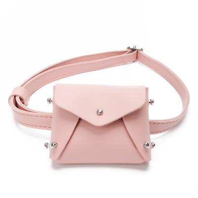 China Waterproof 2022 PU children mini waist bag beach waist bag mini bolso children's side chest bag for boys girls for sale