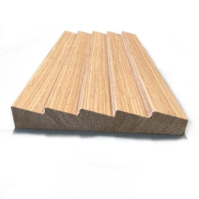 China High Quality Modern Interior Wall Decoration Wood Panel Cladding for sale