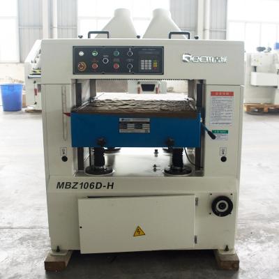 China High Quality Building Material Shops MBZ106 D-H Single Side Surfacer Woodworking Blade Wood Planer Thicknesser Machine for sale