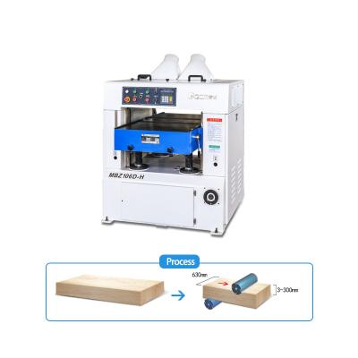 China Building Material Shops Single Side Planer Surfacer Thicknesser MBZ106D-H 630mm Industrial Wood Planing and Molding Woodworking Machinery for sale