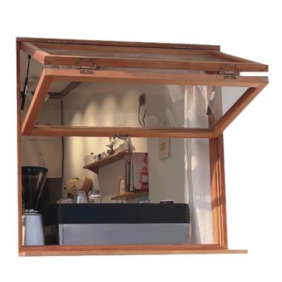 China Magnetic screen window for kitchen bar chandelier large double aluminum bi-folding window bifold windows for sale