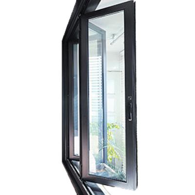 China Folding Screen Deda Patio Simple Design Horizontal Aluminum Profile Modern Sliding Folding Window for sale