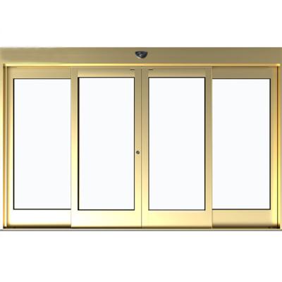 China China Deda Modern Smart Industrial Aluminum Glass Electric Automatic Sliding Door for sale