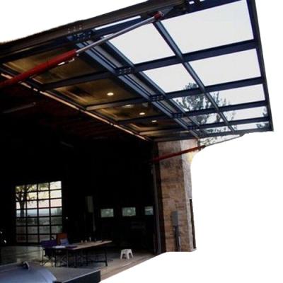 China Various Features Modern Electric Sliding Garage Folding Door Deda Vertical Aluminum for sale