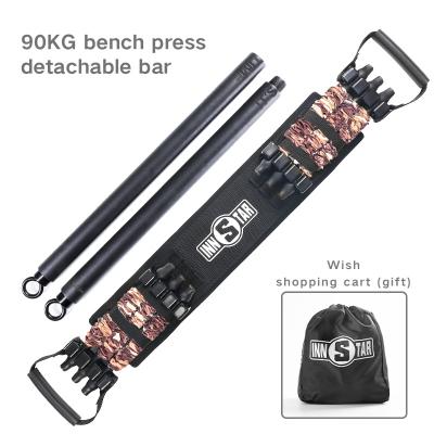 China INNSTAR 360 Chest Adjustable And Portable Home Training Bands 90kg Multi Press Bench for sale