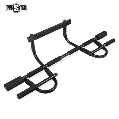 China INNSTAR Wall Mounted Horizontal Chin Bar Door Gym Adjustable Exercise Up Bar Multifunctional Pull Up Bar for sale