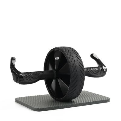 China Workout Fitness Equipment Abs Anti-Slip Wheel With Mini Yoga Mat Abdomina Exercise Muscle for sale