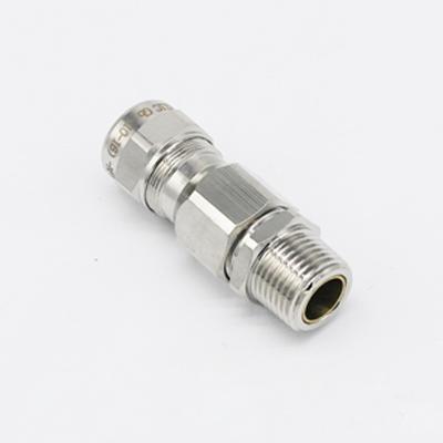 China China Factory Supply Brass Explosion Proof Copper Nickel Armored Cable Gland for sale