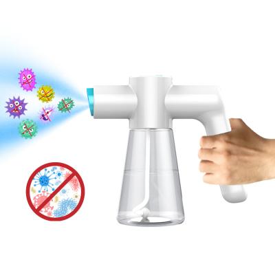 China Air Purifier Nano Mist Spray Gun Disinfection Cleaner Machine O3 Handheld Portable Rechargeable Ozone Generator for sale