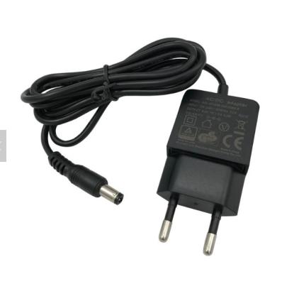 China Plastic CE ROHS Approved 1.5 Meters Wire DC Power Adapters 6 Volt 1A Power Supply For Automatic Liquid Soap Dispenser for sale