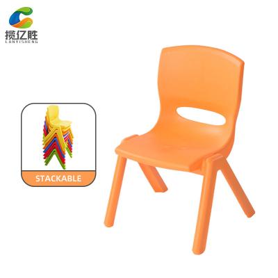 China iChair Modern Low Price Kindergarten Colorful Children's Furniture Sets Clear Stackable Outdoor Plastic Baby Kids Children Chair for sale