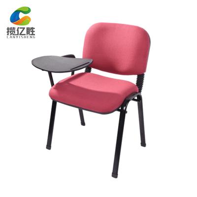 China Stackable Modern Red Large Fabric Office Training Message Board Conference Table And Chairs for sale