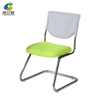 China Stainless Steel Base Vertically Stacked Office Ergonomic Training Chair for sale