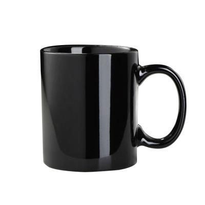 China Viable High Quality Stoneware Ceramic Black Coffee Mug for sale