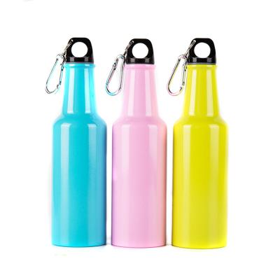 China Sustainable Metal Bottle Cola Shaped Water Bottle For Gym for sale