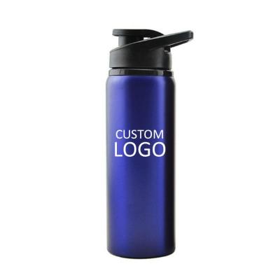 China Sustainable Wholesale Custom Aluminum Sports 24oz Water Bottle With Screw Lid for sale