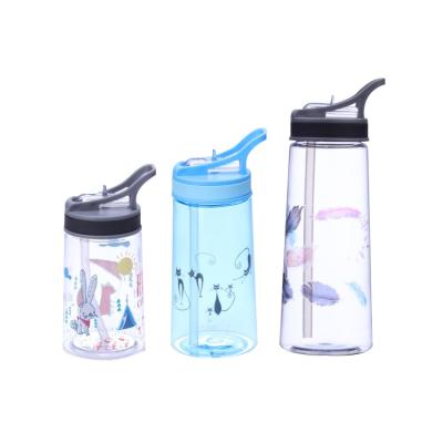 China Sustainable Fashion Factory Direct Sales Plastic Drinking Water Bottle for sale