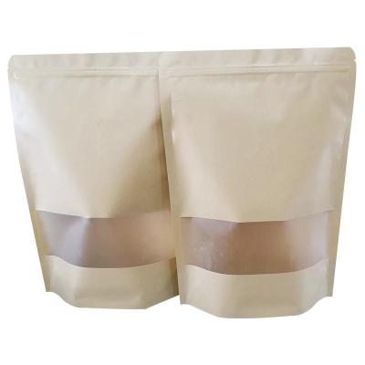 China Transparent lRepeatable Moistureproof General Paper Plastic Packaging Bag Visua Seal Food Grade Food Packaging Bag for sale