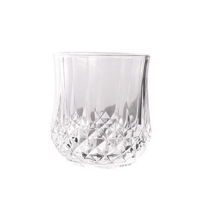 China cup Bar KTV transparent Diamond Custom Wine Glasses Lead Fee Crystal Whiskey Glasses Whiskey Tumbler Wine Glass for sale