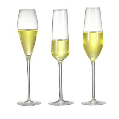 China Flute Champagne Glass  Wine Glass Mug For Wedding Custom Logo en venta