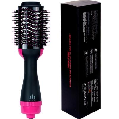 Китай Hair Dryer And Volumizer Electric Hot Air Brushes Fast Hair Straightener Brush продается