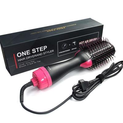 China One-step Hair Straightener Brush Comb Hair Dryer And Volumizer Hot Air Styler Electric for sale