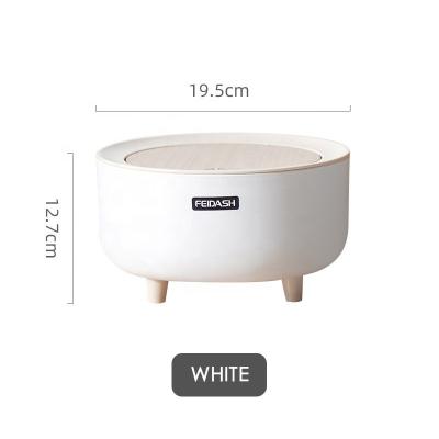 중국 0.5 Gallon high quality  Mini Desktop bedside table Trash Can Waste Bin  Rubbish Bin Office Plastic Small waste bin 판매용