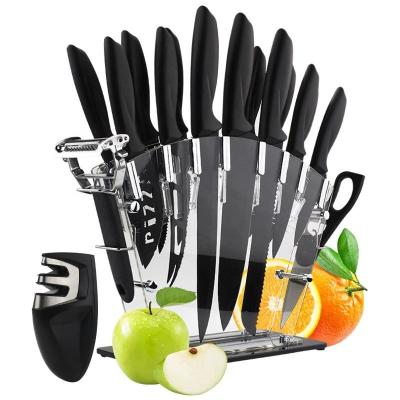 China 17 pcs Kitchen Cooking Utensils Kitchen Knife Set Chef cooking Knife Set en venta