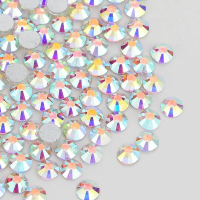 China Flatback Wholesales Rhinestone Blingbling 100 Colors 12 Sizes Nail Art Crystal Rhinestone Flat Back For Top Decoration Accessories for sale