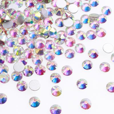 China Flatback Wholesales Rhinestone Blingbling 100 Colors 12 Sizes Nail Art Crystal Rhinestone Flat Back For Top Decoration Accessories for sale