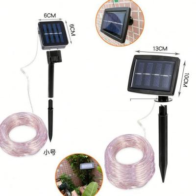 China 10m 100 String Solar Lighting Outdoor Party Christmas Holiday Fairy Light LED Constantly Lit/Flashing 8 Modes for sale