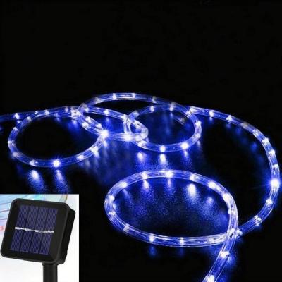 China Constantly Lit/Flashing With PVC Multi Color Copper Battery Solar Powered LED Fairy Lights String Christmas Decoration Light 100Leds for sale