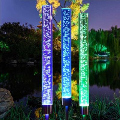 China Garden courtyard villa bed - and - breakfast terrace balcony bazaar decoration 3D pattern solar lighting beautiful light for sale