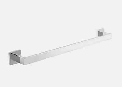 China 600g Lightweight Bathroom Accessory Single Towel Bar Polished SUS304 Wall - Mounted for sale