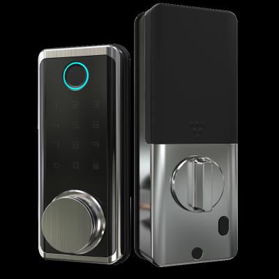 China Chave Grátis Touchscreen RFID Deadbolt Fechadura de Porta Fechadura Com Controlador De Gateway à venda