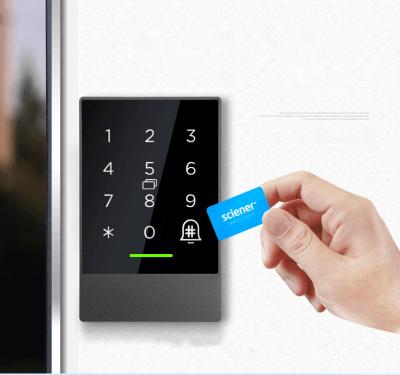 China Wi-Fi digital de acceso Bluetooth de control remoto de puerta de cristal en venta