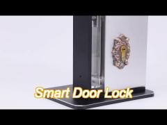 ip68 waterproof fpc fingerprint smart door lock bluetooth antique