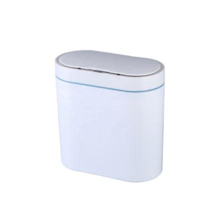 China 6L Motion Sensor Viable Trash Plastic Waste Bin For Bathroom Waste Bin For Living Room for sale