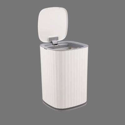 China Viable Waste 15L Trash Can With Fancy Plastic Trash Bin Sensor Trash Bin Waste Bin Smart Trash Can for sale