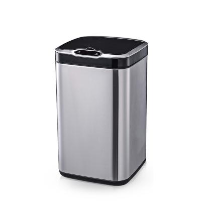 China 7L 30L Sensor Waste Bin Automatic Sustainable Trash Can Bins With Electronic Sensor for sale