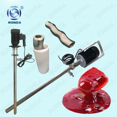 China Food and Beverage Industry HS Sanitary High Viscosity Electric Screw Barrel Drum Pump for Syrup, Honey, etc. for sale