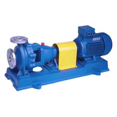 China IH SS304/SS316 stainless steel chemical corrosion resistant chemical centrifugal pump for alkali, sea water, HCL, etc. for sale