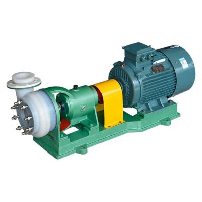 China Industrial FSB Utilities Acid Resistant Monoblock Fluorine Plastic Chemical Centrifugal Pump for sale