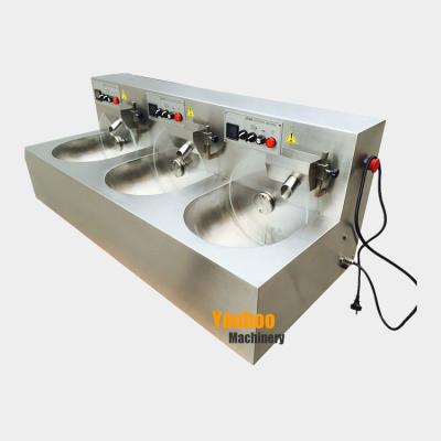 China Temperature Control Automatic Semi-automatic Melting Boil Cooking Chocolate Bar Machine Chocolate Molding Making Candy Chocolate Machine for sale