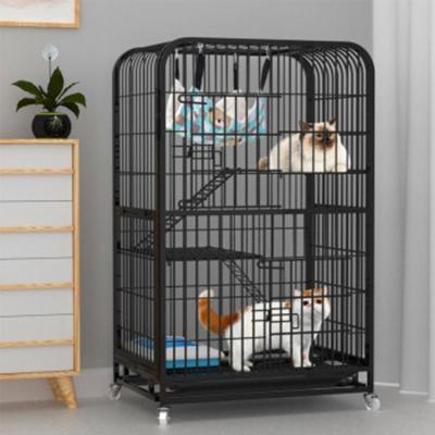 China Indonesia Breathable Rattan Free Combination Folding High Quality Pet Cat Cage Outdoor House for sale